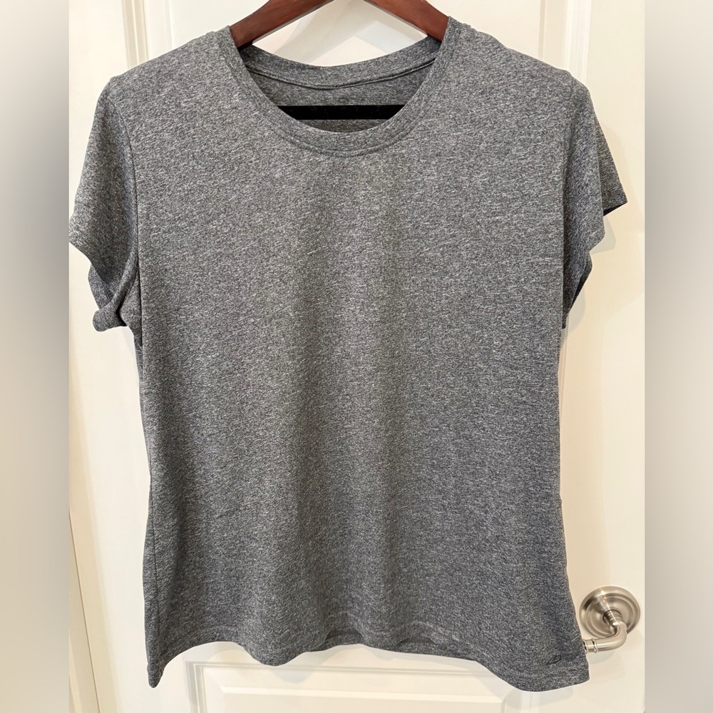Champion Gray Women's Athletic Workout Top Size XL